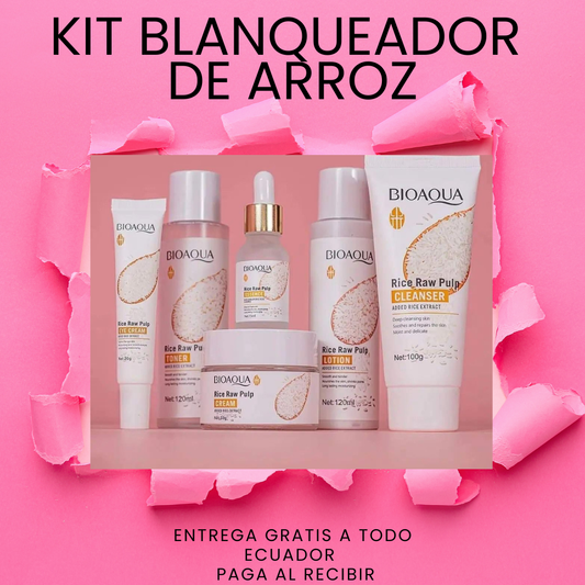 KIT COMPLETO BLANQUEADOR DE ARROZ
