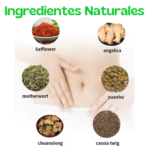 PARCHES PARA DOLORES MENSTRUALES 8pcs